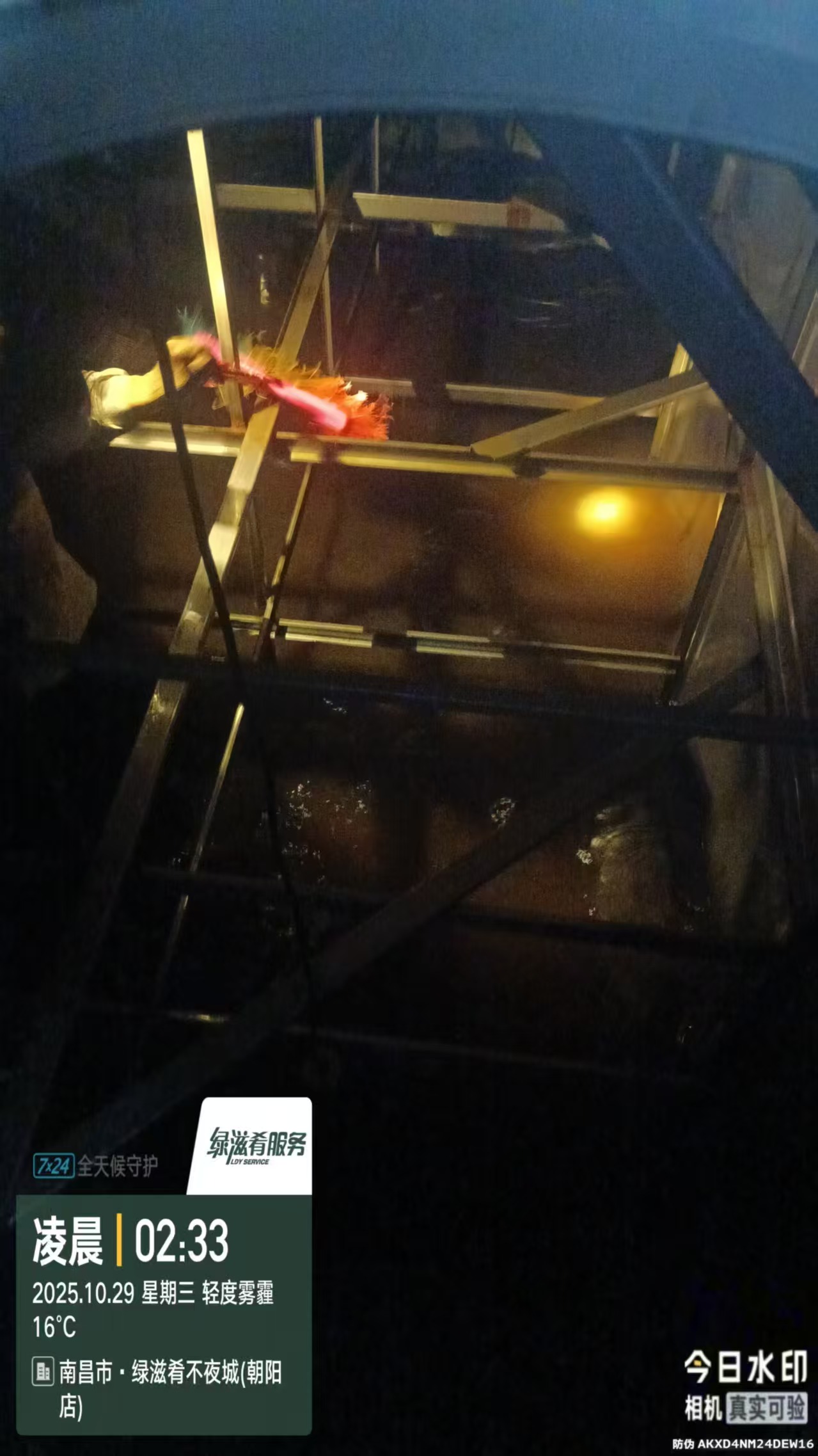 南昌西湖区绿滋希不夜城生活水箱清洗(图2)